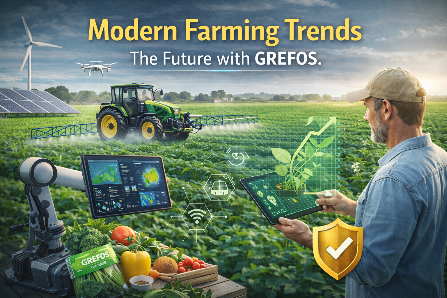 Modern Farming Trends – The Future with GREFOS